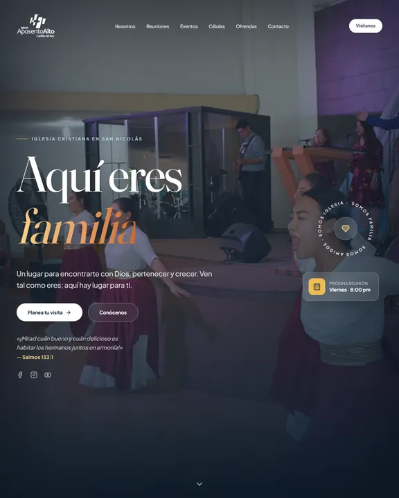 Iglesia Aposento Alto — project built by LoboGeek