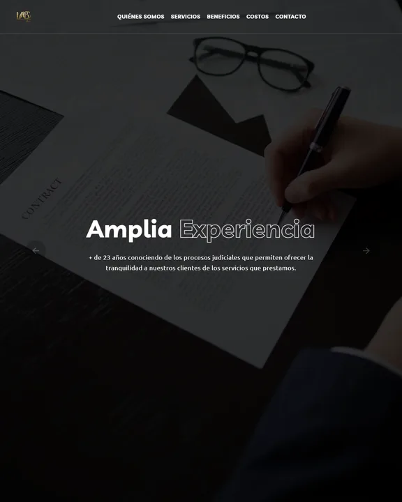 BCA Jurídico — project built by LoboGeek