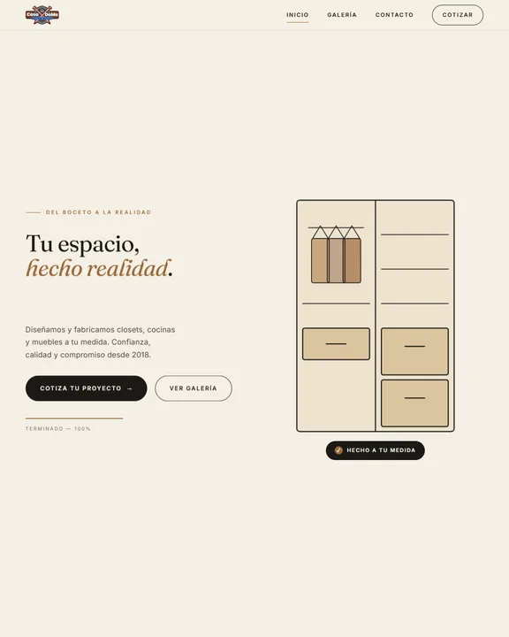 Carpintería Casa Dama — project built by LoboGeek