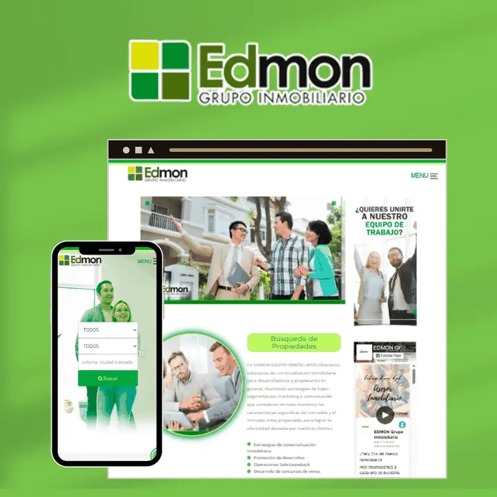 Edmon Grupo Inmobiliario — proyecto desarrollado por LoboGeek