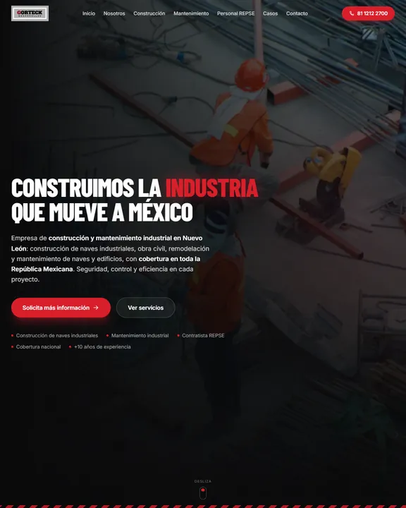 Gorteck Desarrollos — project built by LoboGeek