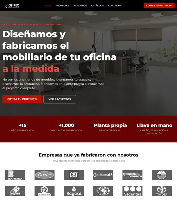 Ofirex — project built by LoboGeek