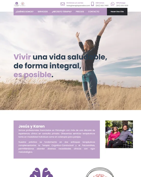 Terapia para Dos — project built by LoboGeek
